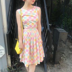 *VINTAGE* 1950's checkered